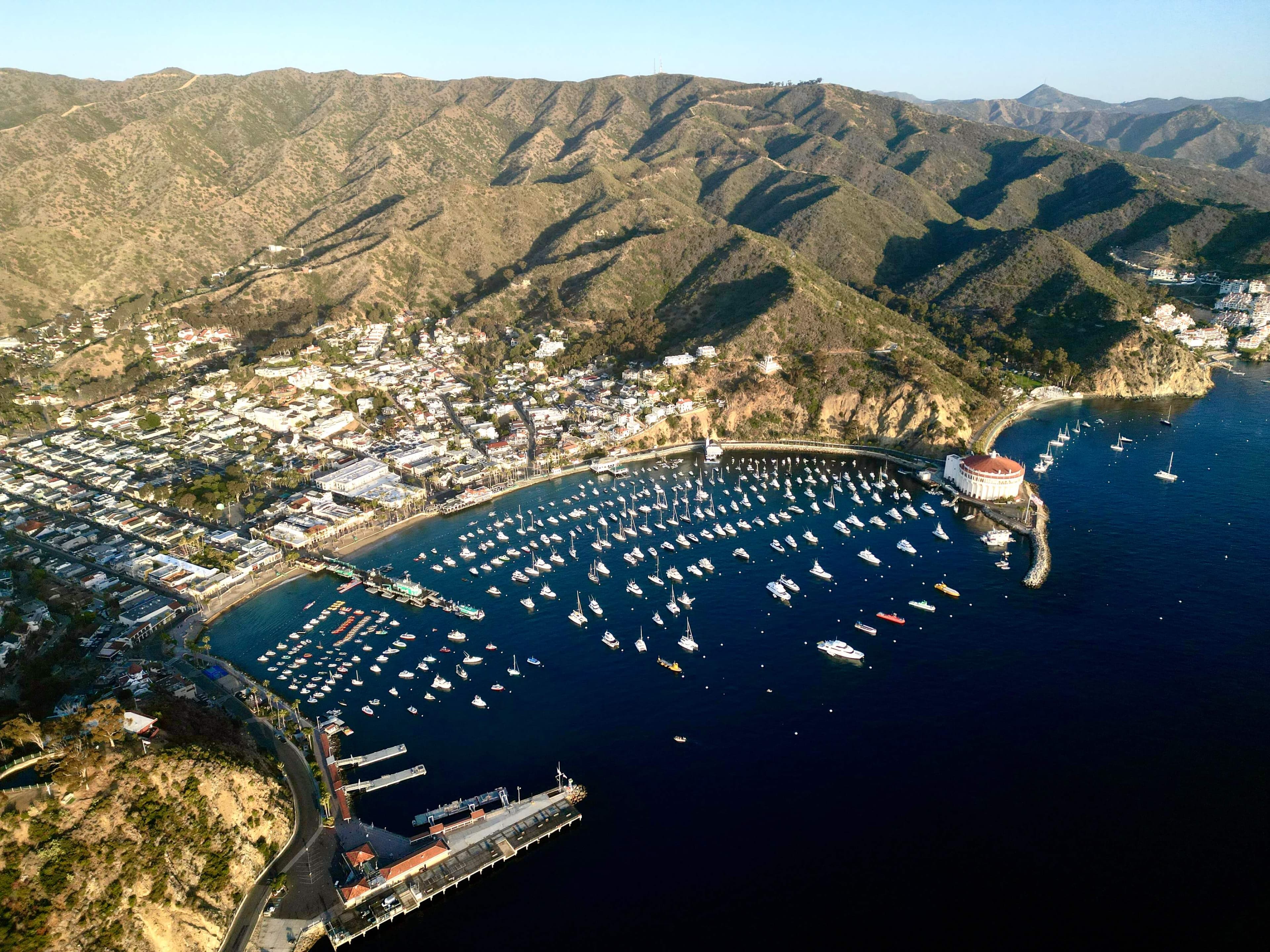 Southern California coastline under blue sky for model-comparison planning